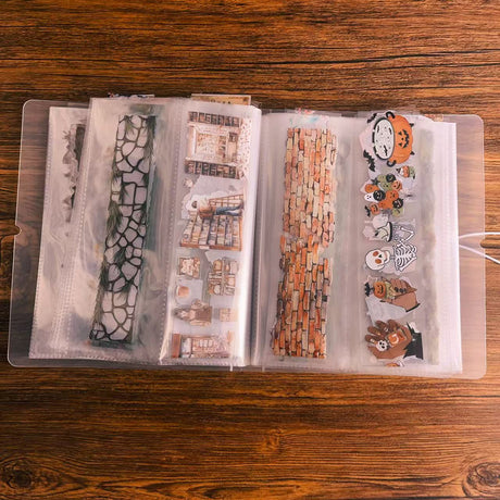 52 mystery loops of tape bundle with binder