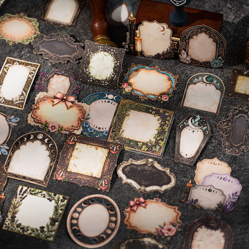 Vintage frame sticker pack 30pcs