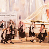 20pcs winter girls sticker pack (S25110611)