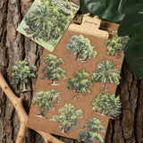 Tree sticker pack 10pcs