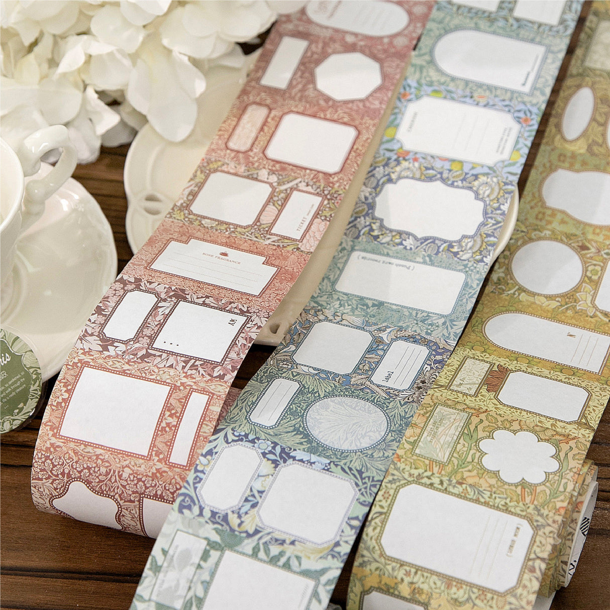 1 roll floral washi-tape(T26061009)