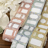 1 roll floral washi-tape(T26061009)
