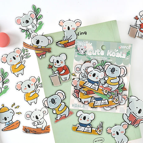 20pcs cute animals sticker pack (S25092804)