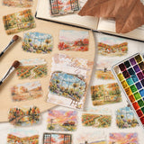 Season landscape sticker 20pcs