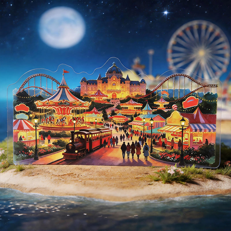 12pcs city view sticker pack(S26071202)