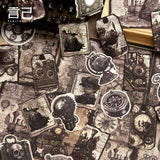 90pcs vintage sticker+paper pack(P26041601)