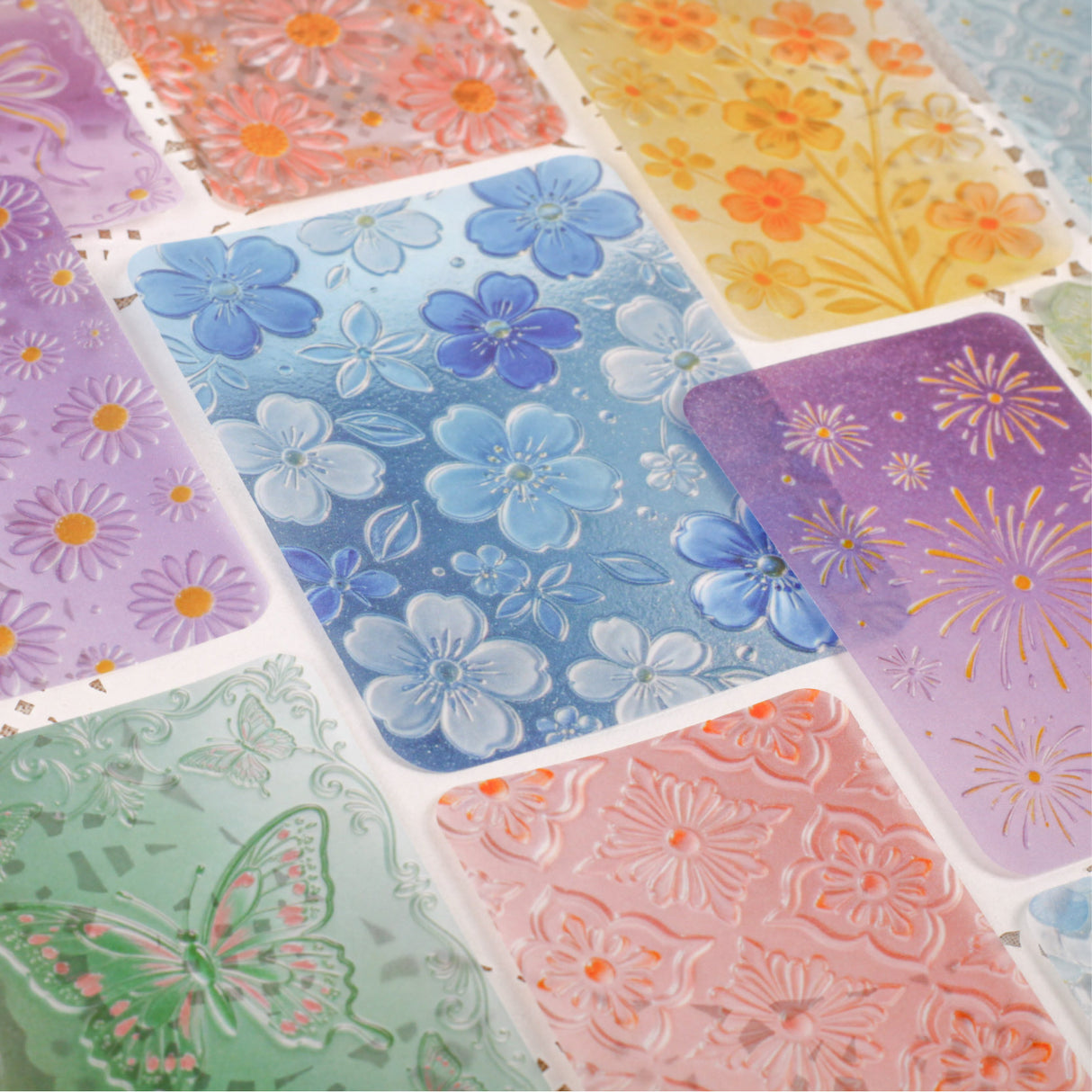 16pcs flower sticker pack(S26071208)