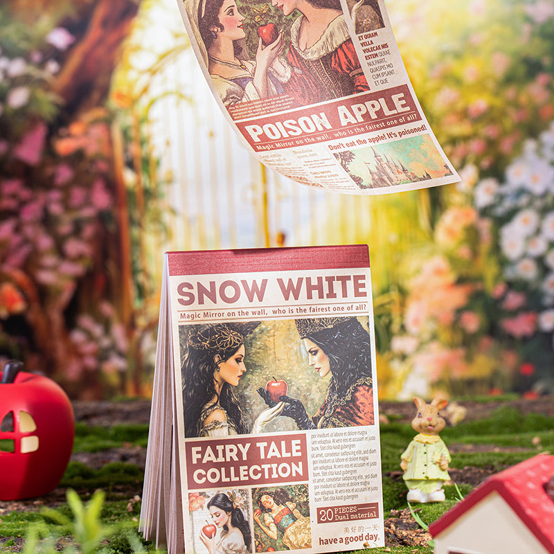 20sheets washi-sticker+paper book (S25090409)