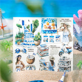 20pcs summer holiday sticker pack (S25071001)