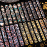 10-pack steampunk-kortklistermärken (S25121601)