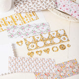Floral washi-sticker book 20pcs