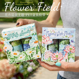 Flower PET-tape box 4 rolls