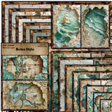 15pcs blue sea A5 size paper pack (P25101506)