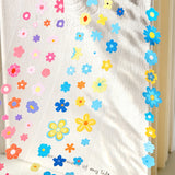 1 roll mini flower pre-cut PET-tape(T26061602)