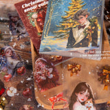 20sheets Christmas pre-cut PET-sticker book (TZB25102807)