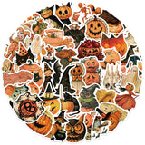 50pcs halloween sticker pack(S26090101)