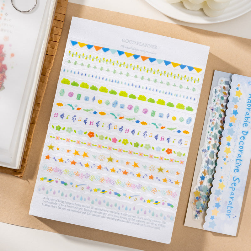 40pcs flora border sticker pack(S26050702)