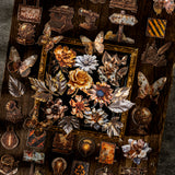 20pcs vintage metal collection sticker pack (S25081802)