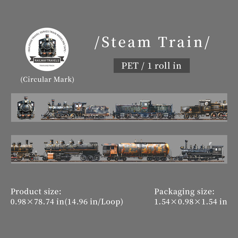 1 roll train trip PET-tape (T26030303)