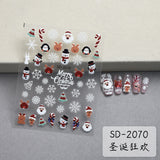 1 sheet christmas winter sticker pack (S25112703)