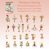 25pcs fantasy journey sticker pack (S25100903)