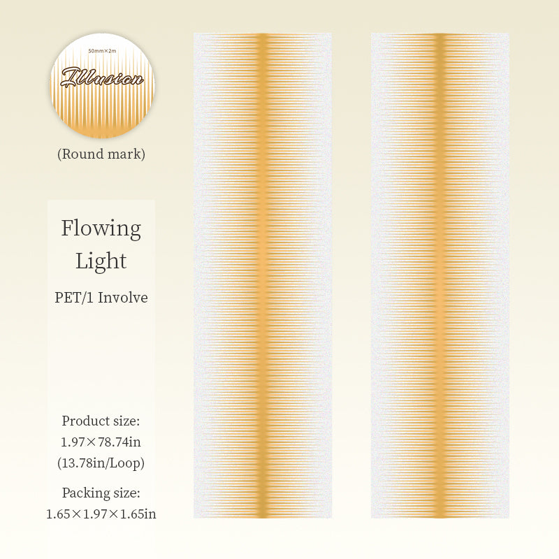 1 roll Light fluctuations PET-tape(T26052803)