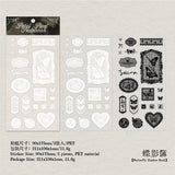 2sheets lace sticker pack(S26052903)