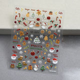 1 sheet christmas winter sticker pack (S25112703)
