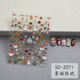 1 sheet christmas winter sticker pack (S25112703)