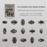 Vintage frame sticker pack 30pcs