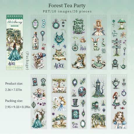 Alice sticker book 20sheets
