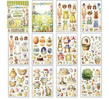 Easter sticker book(TZB26020401)