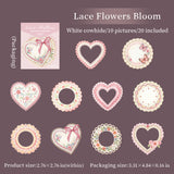 20pcs lace stickers sticker pack (S25091703)