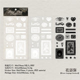 2sheets lace sticker pack(S26052903)