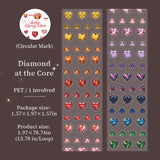1 roll diamond pre-cut PET-tape (T26042103)