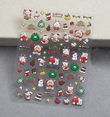 1 sheet christmas winter sticker pack (S25112703)