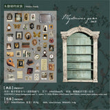 2 sheets gothic cabinet sticker pack(S26041603)