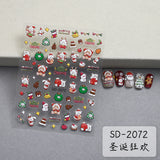 1 sheet christmas winter sticker pack (S25112703)