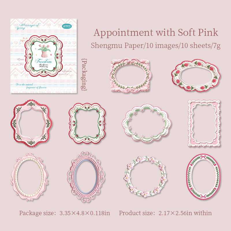 10pcs frame sticker pack(S26061003)