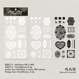 2sheets lace sticker pack(S26052903)