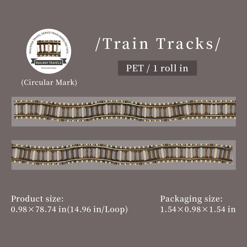 1 roll train trip PET-tape (T26030303)