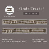 1 roll train trip PET-tape (T26030303)
