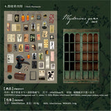 2 sheets gothic cabinet sticker pack(S26041603)