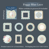20pcs lace stickers sticker pack (S25091703)