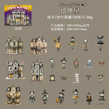 25pcs gothic night sticker pack(p26052203)