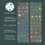 1 roll diamond pre-cut PET-tape (T26042103)
