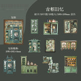 10pcs retro cabinet sticky card pack (S25120303)
