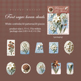 20pcs floral sticker pack(S26071203)