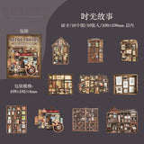 10pcs retro cabinet sticky card pack (S25120303)