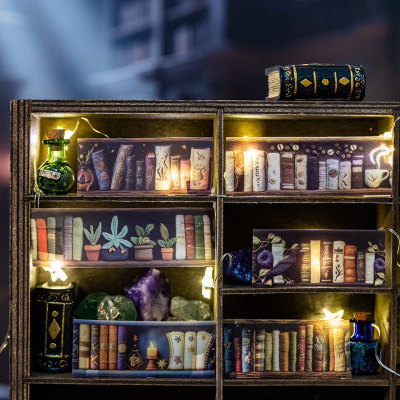 1roll magic bookcase PET-tape(T26052702)